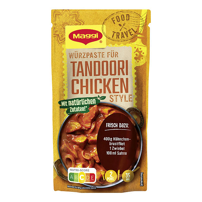 MAGGI FOOD TRAVEL PASTE TANDOORI STYLE 65G