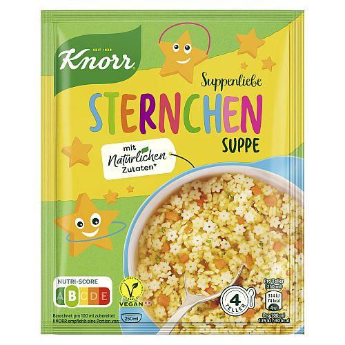 KNORR SUPPENLIEBE STERNCHENSUPPE 