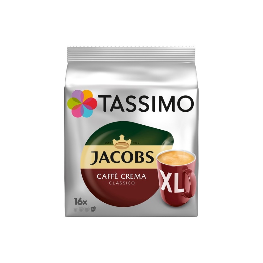 JACOBS TASSIMO CAFFÉ CREMA XL 16 DISC´S 