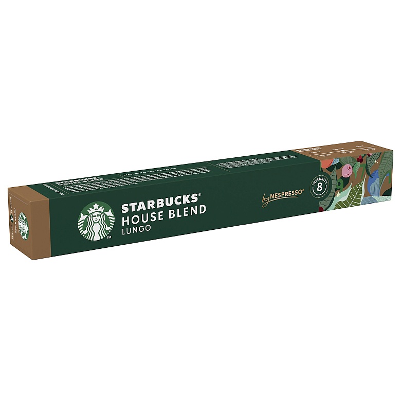 STARBUCKS HOUSE BLEND LUNGO BY NESPRESSO 10 KAPSELN