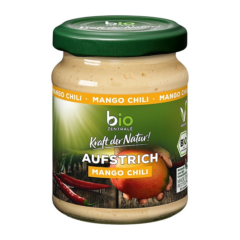 BIO ZENTRALE MANGO - CHILI BROTAUFSTRICH 125G