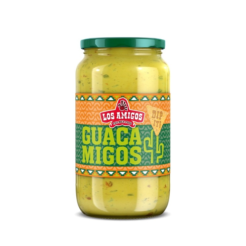 LOS AMIGOS GUACAMOLE DIP 950ML GLAS
