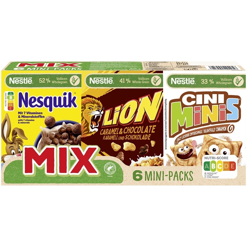 NESTLÉ CEREALIEN MINI MIX PACK - 6 PACKUNGEN