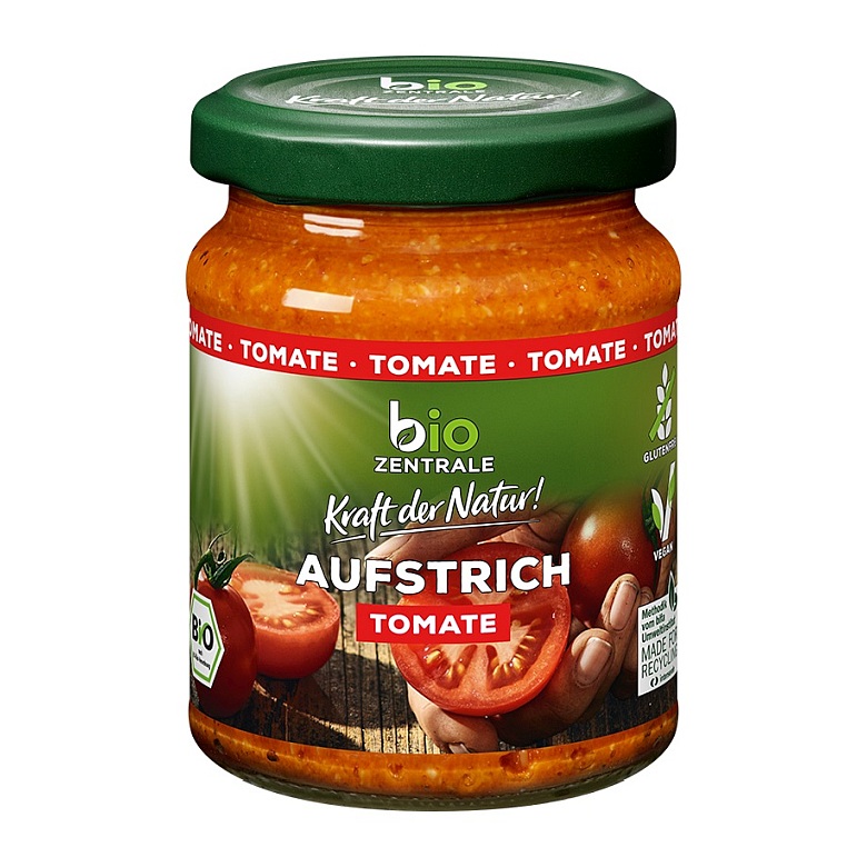 BIO ZENTRALE TOMATE BROTAUFSTRICH 125G