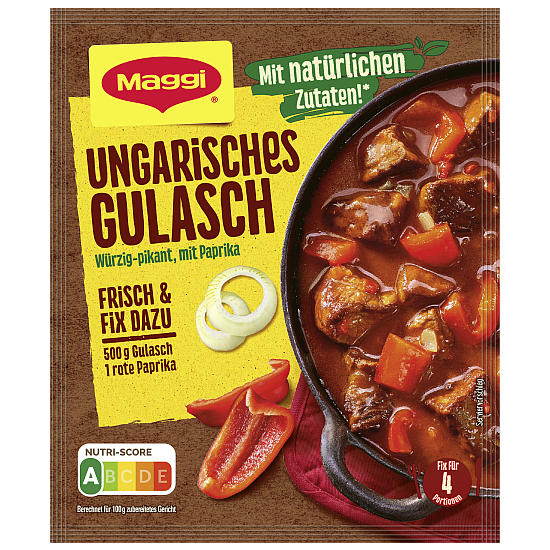 MAGGI FIX UNGARISCHES GULASCH 