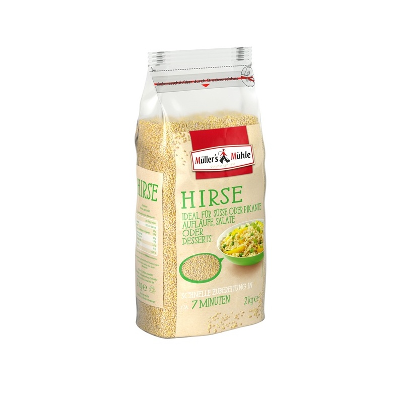 MUELLERS MUEHLE HIRSE 2KG MUELLERS MUEHLE HIRSE 2KG