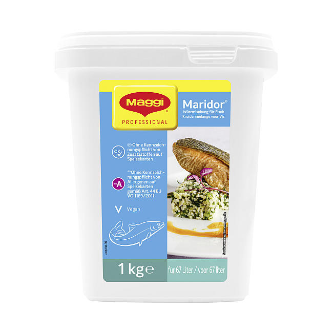 MAGGI MARIDOR WUERZMISCHUNG FUER FISCH 1KG